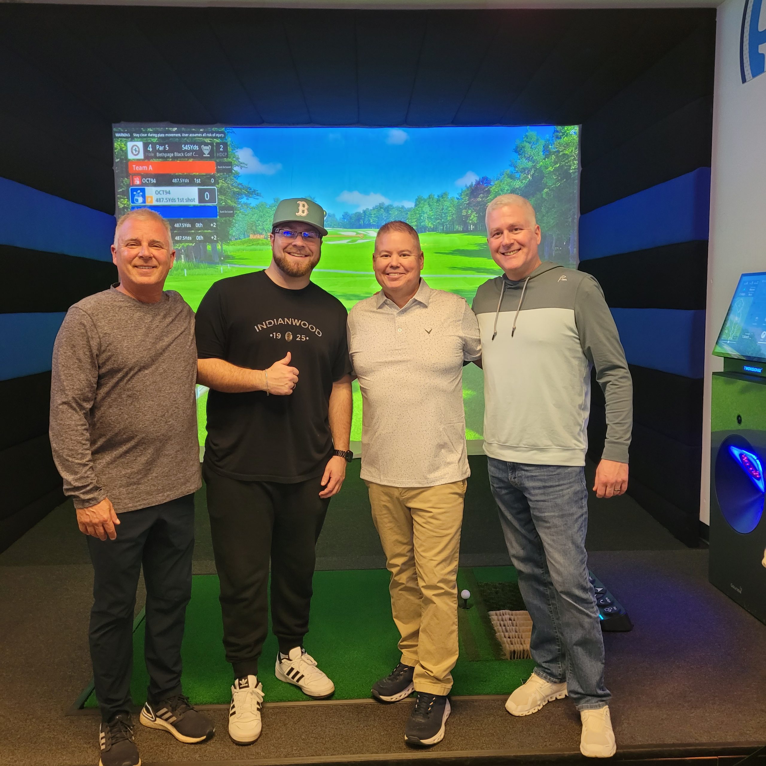 October of 94 and Opens Up Over There